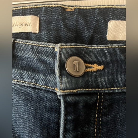 Anthropologie Pilcro and the Letterpress Stet Mid Rise Split Hem Jeans Sz 28 - Picture 7 of 16